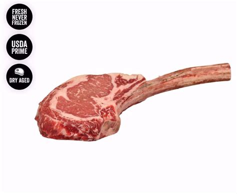 Usda Prime Dry Aged Long Bone Rib Steak Lobels Of New York