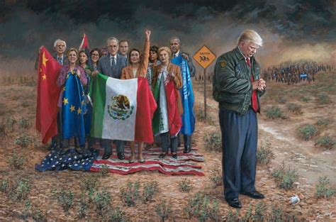 Jon Mcnaughton Donates Trump Artwork To Help Arizona Gop Raise Money