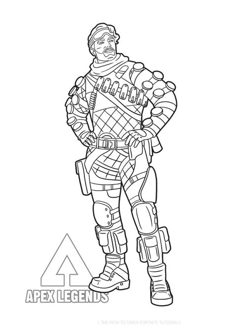 15 Apex Legends Coloring Pages Pathfinder Printable Coloring Pages