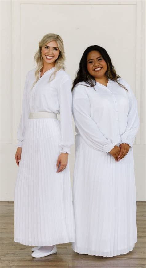 Lds Temple Dresses And Sets White Elegance