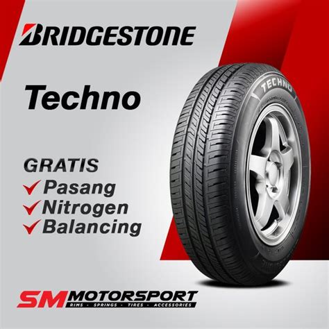 Jual Bridgestone Techno 70 195 70 R14 14 91S Ban Innova Kijang Krista