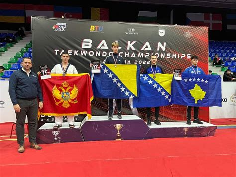 Bosna I Hercegovina Ekipno Prvoplasirana Na Balkanskom Taekwondo