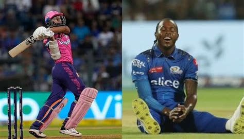 Centurian Jaiswal Hits Archer For Huge Six As Ball Lands Outside Wankhede Video Goes Viral