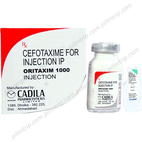 oritaxim utilisations effets secondaires interactions posologie