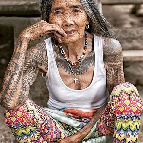 Image Result For Whang Od Oggay Old Tattoos Body Art Tattoos Tatoos