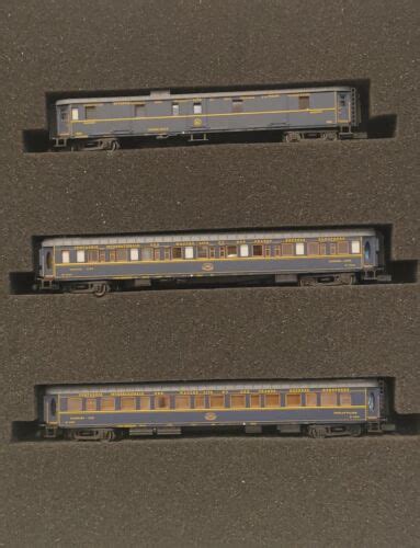 Arnold Hn Ciwl Set Of Blue Bed Carriages Blue Van Convoy Train