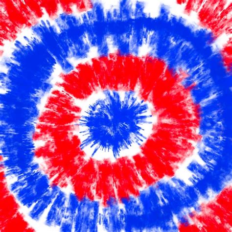 Premium Photo Tie Dye American Flag Background Red And Blue Color