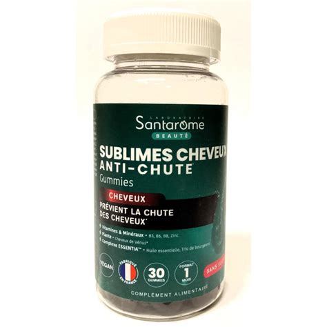 Santarome Sublimes Cheveux Anti Chute 30 Gummies