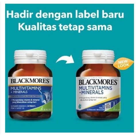 Jual Blackmores Multivitamins Multivitamin Minerals Tablet Atau