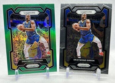 Draymond Green Panini Prizm Base Green Prizm Warriors Lot