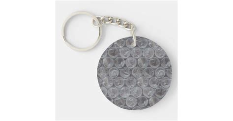 Bubble wrap keychain | Zazzle