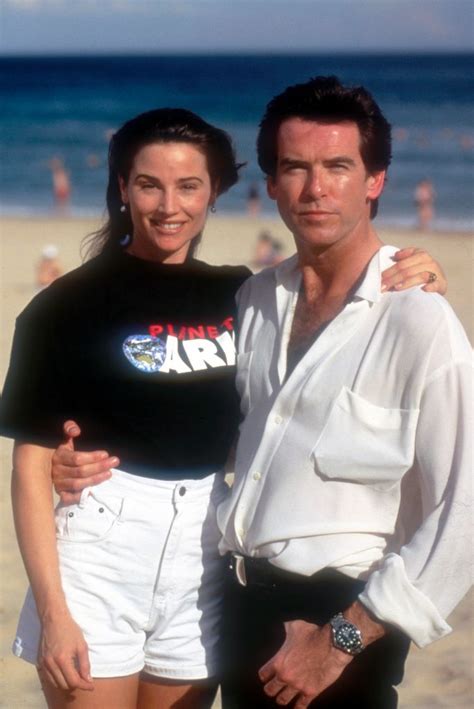 Pierce Brosnan Shares Smoldering Waterside Throwback With Wife Keely In A Swimsuit Hello