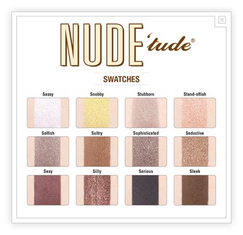 THE BALM Nude Tude Paletka Cieni Do Powiek 11 08g Sklep Lavandin Pl