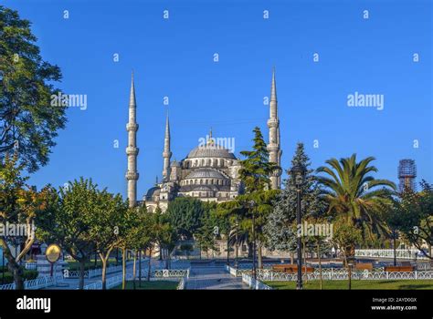 Sultan Ahmed Mosque Istanbul Turkey Stock Photo Alamy