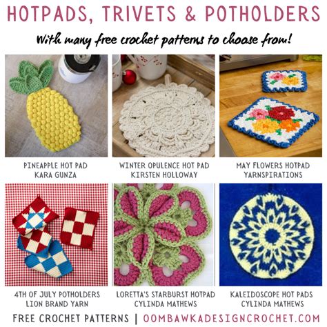 Free Crochet Hot Pad Patterns