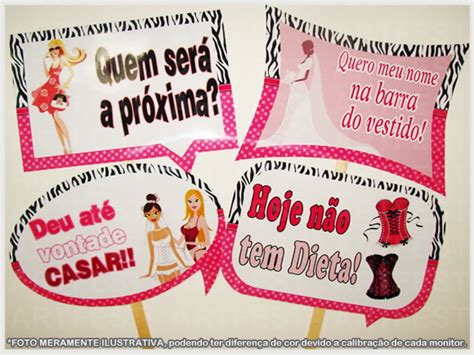 Kit 10 Plaquinhas Lingerie Pink Elo7 Produtos Especiais