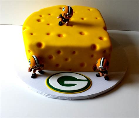 Green Bay Packers Cheese Cake CakeCentral