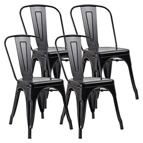 Best Industrial Metal Dining Chairs Under $200