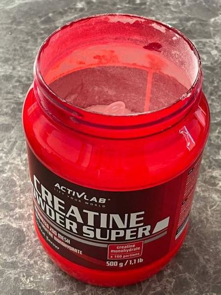 Creatine Powder 500g ACTIVLAB Cena Dawkowanie Opinie Sklep