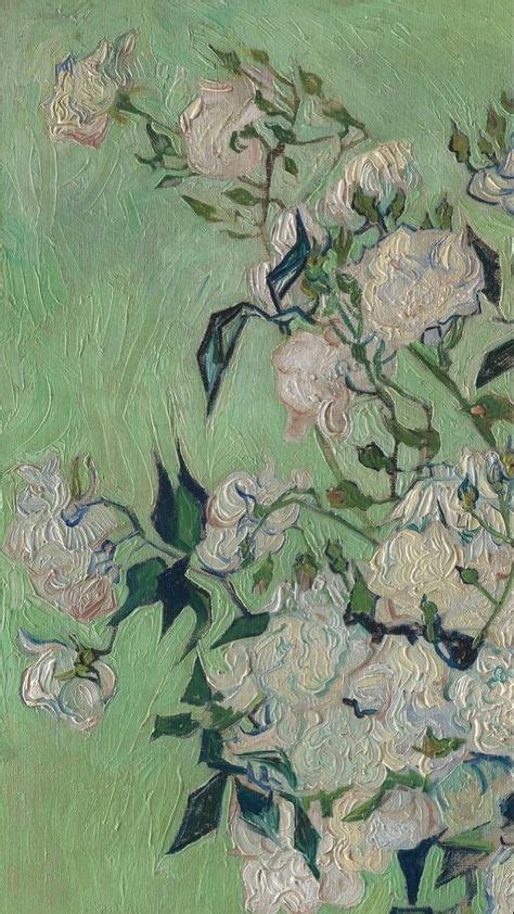 van gogh art vintage aesthetic dark acedemia flowers prints ios