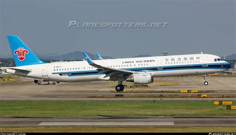 B 8677 China Southern Airlines Airbus A321 211 WL Photo By Lywings