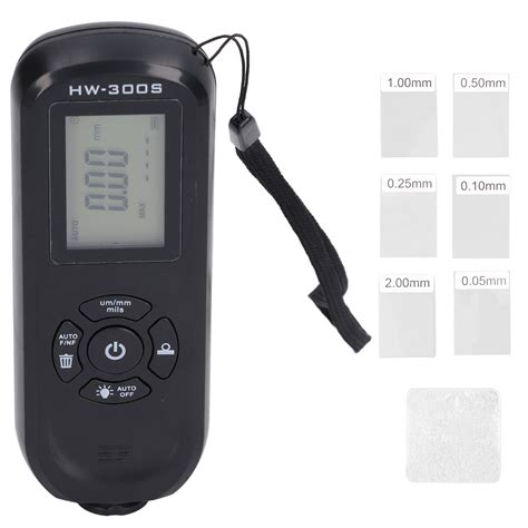 HW 300S Coating Thickness Gauge Digital Backlight LCD Film Thickness