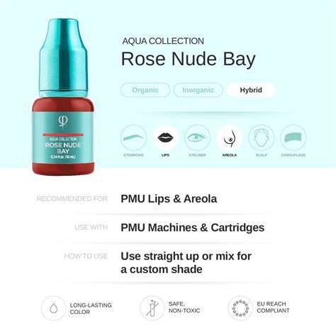 Rose Nude Bay Pmu Pigment Ml Phishop Srbija