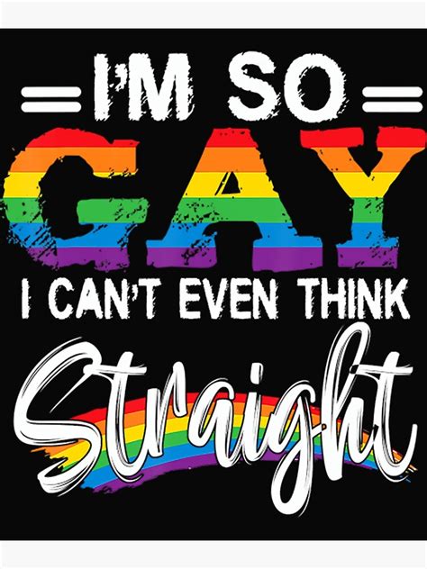 L Mina Met Lica Camiseta Orgullo Lgbt Soy Tan Gay Que Ni Siquiera Puedo Pensar En Orgullo Lgbt