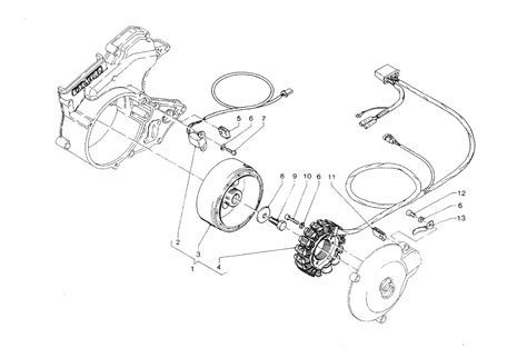 Tafel Lichtmaschine Motor Rc Rc Gilera Oem