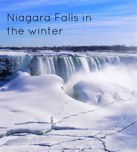 A Wintery Niagara Falls Niagra Falls, Travel Aesthetic, Winters ...