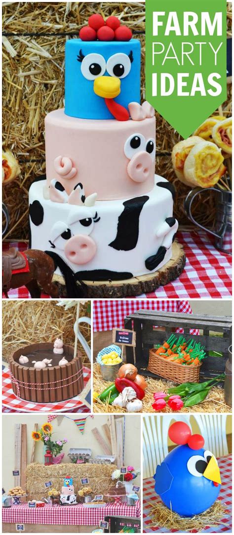 16 best Kid Farm Party Ideas images on Pinterest | Birthdays, Farm ...