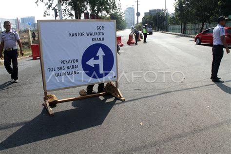 Rekayasa Lalin Pembangunan Tol Becakayu Antara Foto