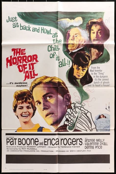 The Horror Of It All 1964 Original Movie Poster Pat Boone Pat