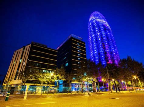 Torre Agbar S Spectacular Panorama Of The Barcelona Skyline