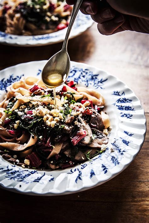 Mushroom Swiss Chard Pasta Recipe - Food Fanatic