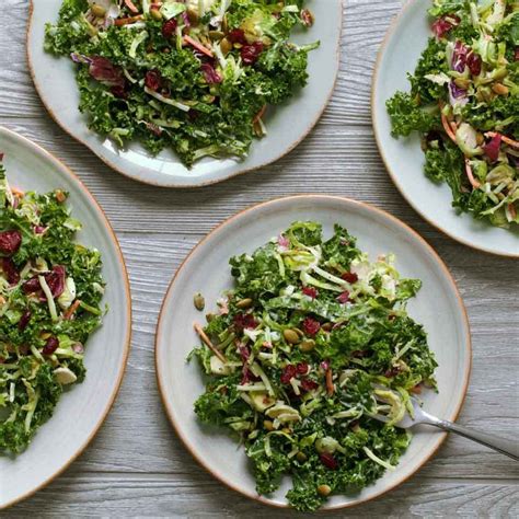 Kale Salad With Creamy Poppy Seed Dressing Recipe EatingWell