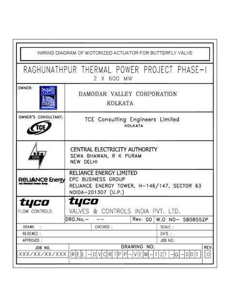 Wiring - Diagram of Actuator | PDF