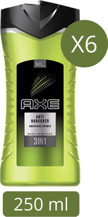 Axe Anti Hangover Douchegel 6 X 250 Ml Bol