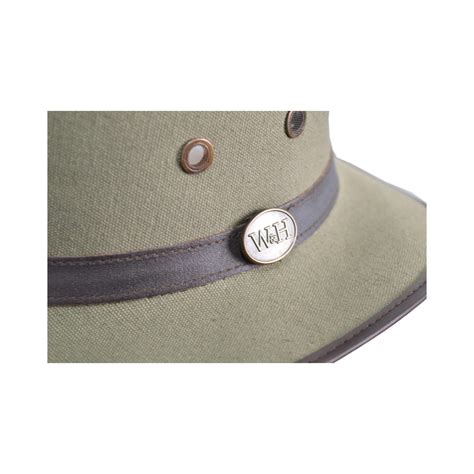 Canvas Outback Stanley Hat Walker Hawkes