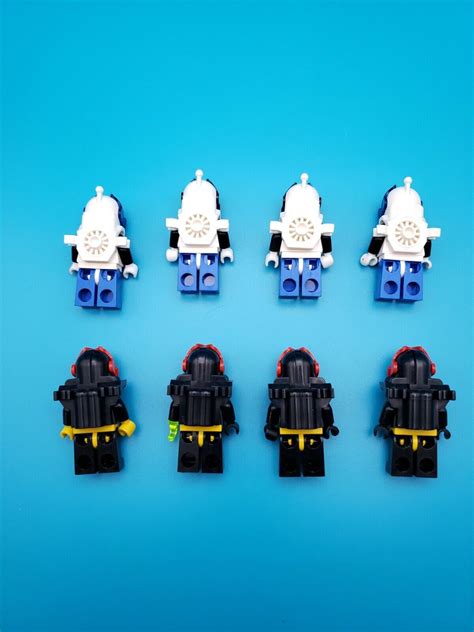 Lego Aquazone Lot Minifigures Aquanauts Aquasharks W Accessories