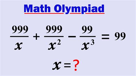 Math Olympiad A Nice Rational Equation 90 Failed To Solve Youtube