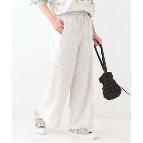 キューティーブロンド Cutie Blonde スウェットライン配色イージーパンツ ライトグレー 011 ファッション通販 MAGASEEK マガシーク