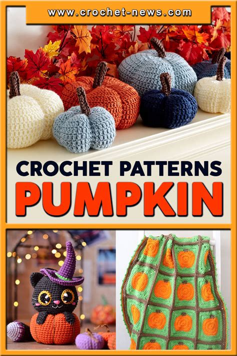 37 Crochet Pumpkin Patterns - Crochet News