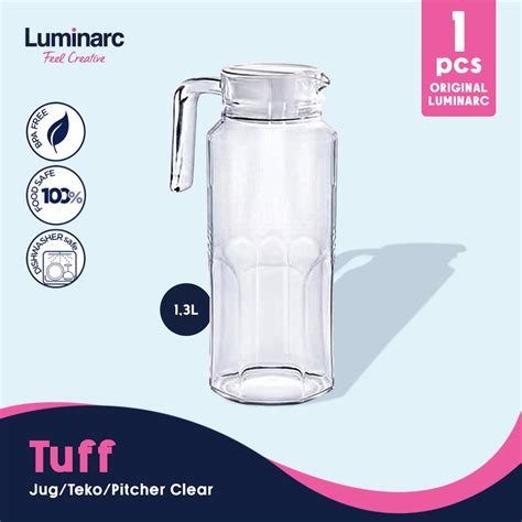 Jual Luminarc Teko Pitcher Jug Fridge Lid L Pcs Shopee Indonesia