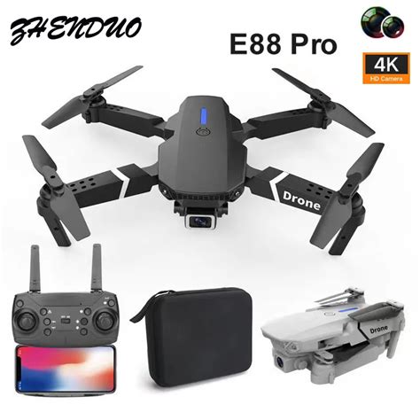 Nowy Zhenduo E Pro Hd Podw Jny Aparat Wifi Dron Fpv Szerokok Tny Do