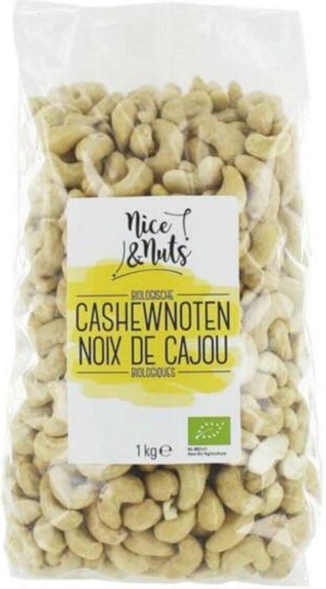 Nice Nuts Cashewnoten Biologisch 1 Kg Bol