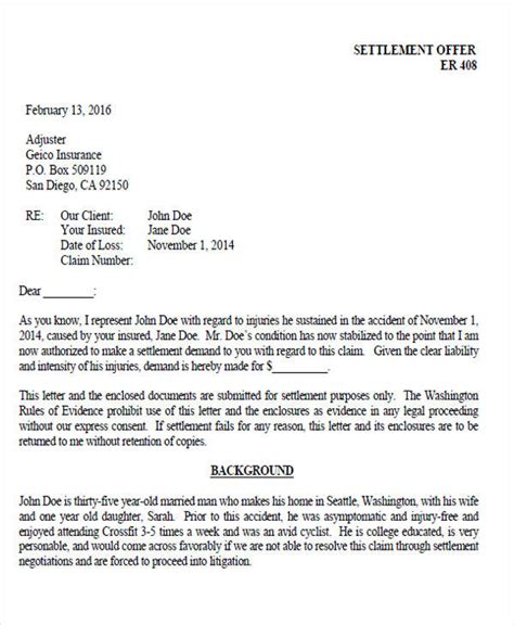 Settlement Proper Response To Demand Letter Sample Templatevercelapp