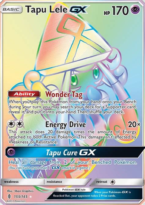 Slideshow View All Tapu Lele Gx Pokemon Cards