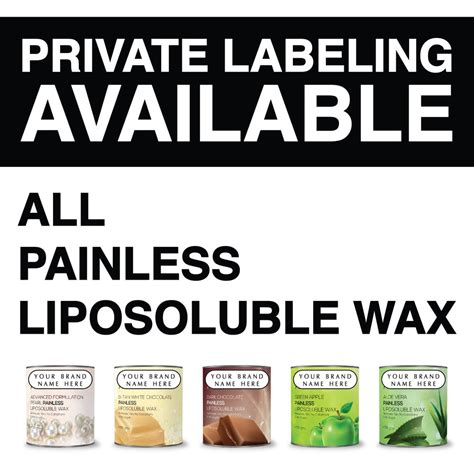 Niconi Liposoluble Wax Private Labeling Available Packaging Size