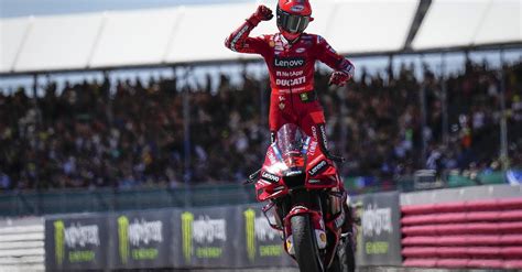 MotoGP 2022 GP Del Regno Unito A Silverstone Pecco Bagnaia Vince La